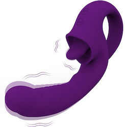 Ophelia's Dream Licking Clitoral Vibrator Purple