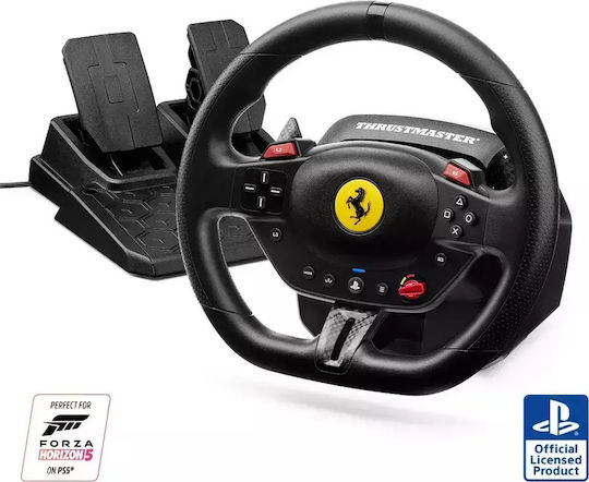 Thrustmaster T98 Ferrari 296 GTB Steering Wheel with Pedals for PC