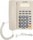 Telefon fix Birou Alb KX-T890CID