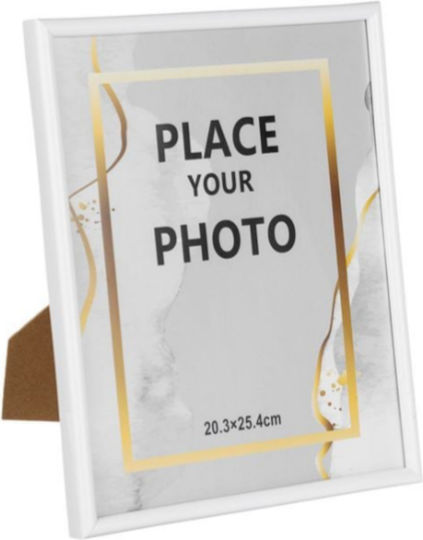 Fotorahmen Hölzernes mit Weißem Rahmen