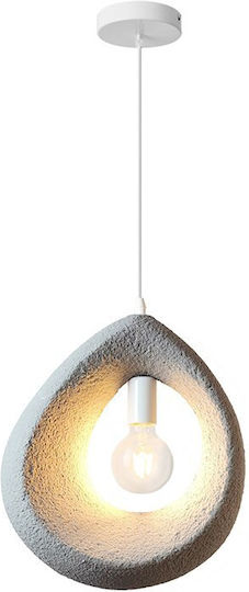 Pakketo Ferclyn Pendant Light Gray 32x24x35cm