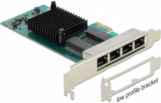 Delock Card Pci Express La 4 X Gigabit Lan Intel I350 Delock 88504