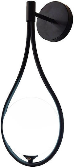 Pakketo Lumină De perete Negru 16cm Pakketo Lumină De perete Negru 16cm