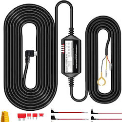 Azdome Power Cable Motion Monitoring Kit Azdome Jyx04 M300 M300s Models 12 24v To 5v 3a Micro Usb