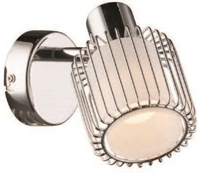 Elmark Single Spot with Socket E14 in Silver Color