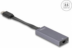 Delock Usb 3.1 Typ C Zu 2,5 Gigabit Lan Schlanker Adapter Delock 66248 Delock Usb 3.1 Typ C Zu 2,5 Gigabit Lan Schlanker Adapter Delock 66248
