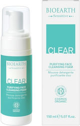 Bioearth Clear Пяна Почистване на Лице 150мл