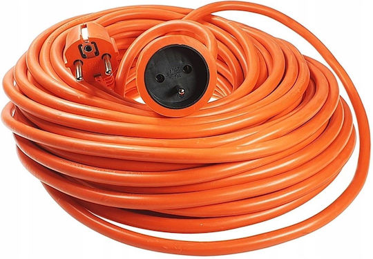 Kraft & Dele Extension Cable Cord 50m Orange