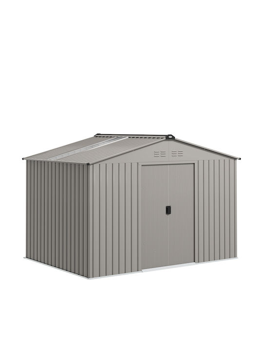 Metal Depozit de grădină Tip deschis M2.77xL1.9...