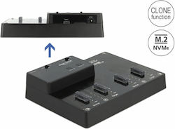 Delock Docking Station 4 x M.2 NVMe PCIe SSD Cloning Function Delock 64124 Delock Docking Station 4 x M.2 NVMe PCIe SSD Cloning Function Delock 64124