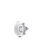 Inlight Recessed Spot with Socket GU10 White 1pcs