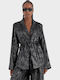 Black & Black Women's Blazer Black