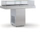 Refrigerated Display Case Preservation Sliding Overlapping Glasses 120x92x120cm Indo Psar120epl