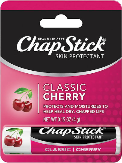 Chapstick Classic Cherry Balsam de Buze Hidratant Regenerator Aromă de Cireșe 4 G