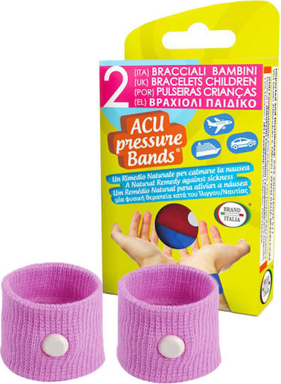 Brand Italia Acu Bands Purple Bracelets Purple For Nausea 2 Pieces