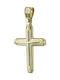 Triantos Men's Gold Cross 14K with the Crucified