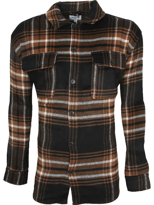 Jack & Jones Langärmlig Hemd Geprüft Brown