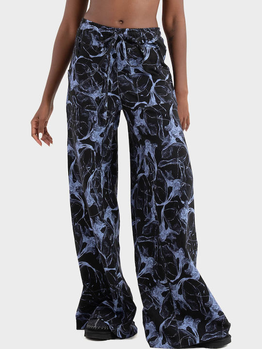 Pants Γυναικείο Υφασμάτινο Παντελόνι Multi Colors