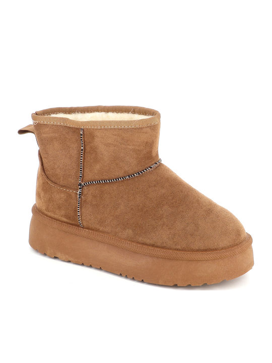 B-Soft Stiefeletten Damen Beige