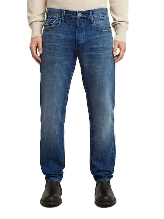 Morry Fwd Ανδρικό Παντελόνι Τζιν Regular Tapered Fit Medium Aged Denim