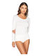 Women's Long Sleeve T-Shirt Ivory