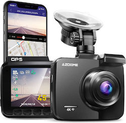 Azdome Κάμερα DVR Αυτοκινήτου 4K Wi-Fi, GPS