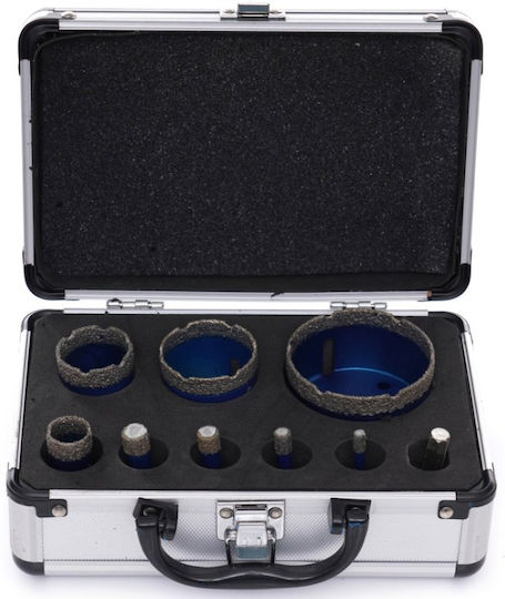 Tagred Set de burghie diamantate Tăiere uscată cu diametru între 35mm și 68mm pentru Gresie