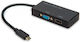 Adaptor Value USB Tip C La HDMI + VGA T-m Value 12.99.3215
