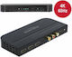Delock HDMI Switch 3 Ports 4K@60Hz Audio Extractor Delock 66498