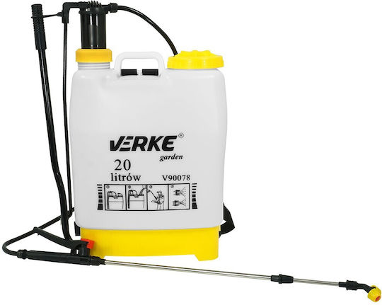 Verke Pulverizator cu rucsac cu Capacitate 20lt