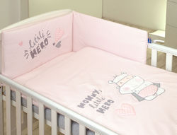 Amy Set Pentru Patut Roz 3buc piese
