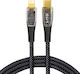 Lito Data Geflochten USB-C zu Lightning Kabel 27W Gold 1.2m
