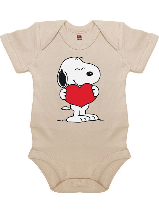 Koupakoupa Snoopy Takemy Heart Kurzärmelig Natu...