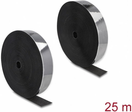 Delock Rulou Tip Arici 25m X 50mm Rezistent Negru Delock 20862