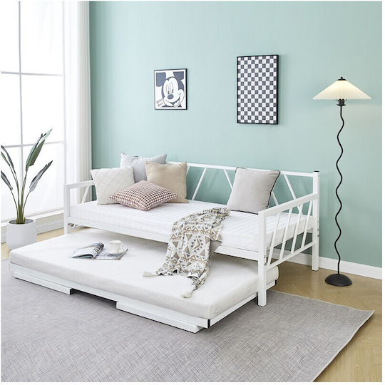 Dreisitzer Sofa Bett 90x190x81cm Dreisitzer Sofa Bett 90x190x81cm