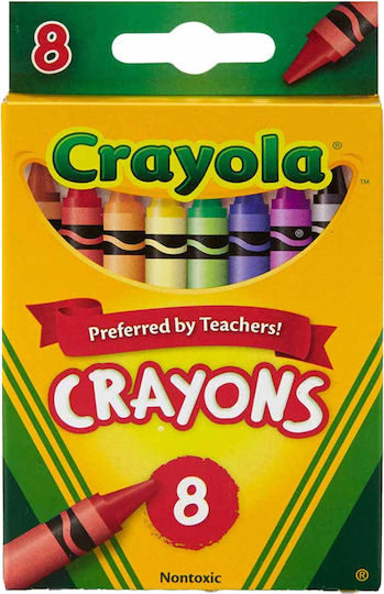 Nicht-Toxische Wachskreiden Kinder Schulkreiden Crayola 8 Farben