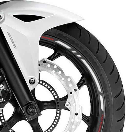 Md Adhesive Rim Tape Honda Integra 700 750 White Red