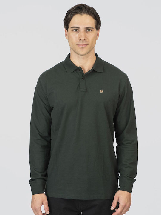 Rebase Polo Bluză Pădure verde