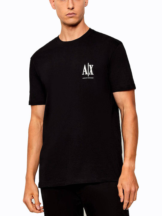 Armani Exchange Kurzarm T-Shirts Schwarz Armani Exchange Kurzarm T-Shirts Schwarz