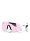 Oakley Stunt Devil Unisex Ochelari de soare cu Alb Cadru și Roz Lentilă OO9517-07