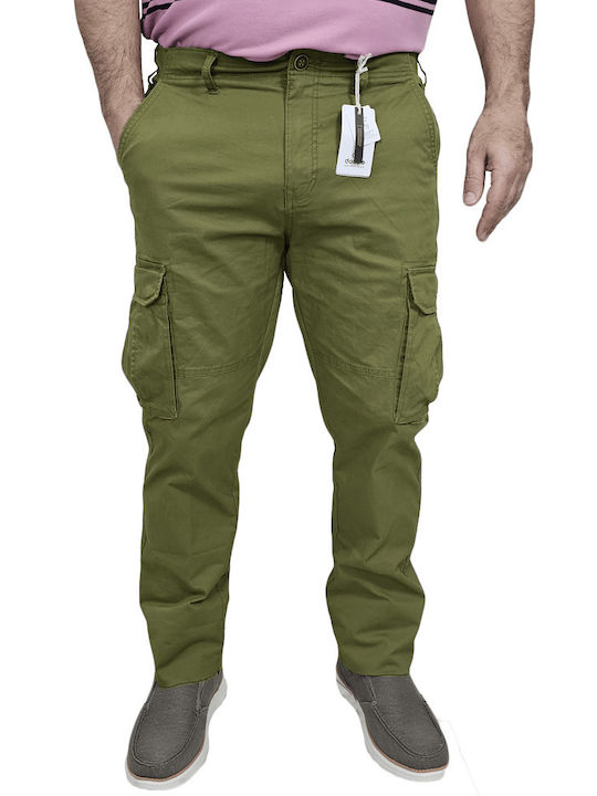 Double Pantaloni Elastic Khaki