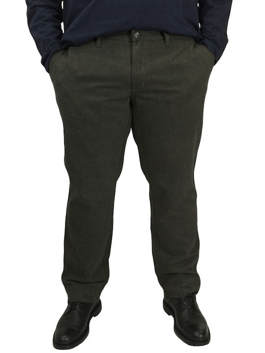 Παντελόνι Chino σε Slim Εφαρμογή Χακί