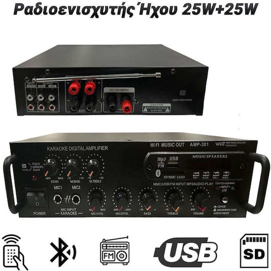 Karaoke Amplifier 0925.014 Black