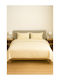 Sheet Semi Double with Elastic 120x200+35cm. Τ180 Ecru