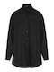 Women's Long Sleeve Shirt Black