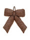 Iliadis Brown Fluffy Bow 33x40cm