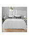 Lino Home Lipe Off Κουβερλί Μονό Microfiber Off White 160x220cm