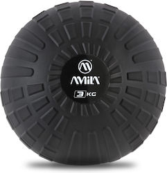 AMILA Ball Slam 0.3cm 3kg in Schwarz Farbe