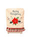 XMASfest Christmas Chair Cover Fabric L54xW49xD3cm.