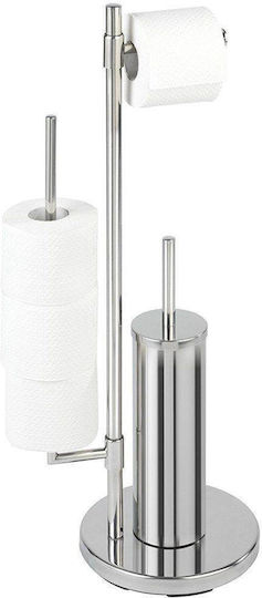 Wenko Universalo Inox Coș de gunoi pentru baie Gri